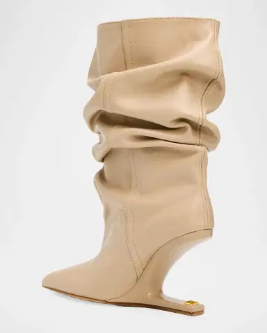 Balmain No Wedge Smooth Leather Ankle Boots | Thumbnail 2 Balmain No Wedge Smooth Leather Ankle Boots | Thumbnail 2