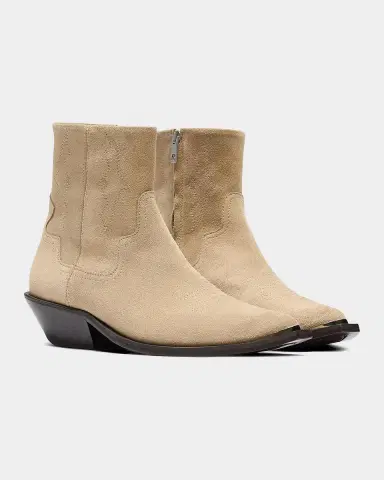 Represent Men's Michael Suede Zip-Up Western Ankle Boots | Thumbnail 5 Represent Men's Michael Suede Zip-Up Western Ankle Boots | Thumbnail 5