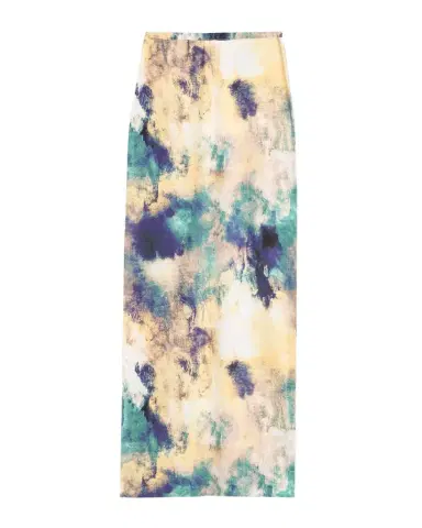 MISA Los Angeles Alaya Abstract Jersey Maxi Skirt | Thumbnail 1 MISA Los Angeles Alaya Abstract Jersey Maxi Skirt | Thumbnail 1