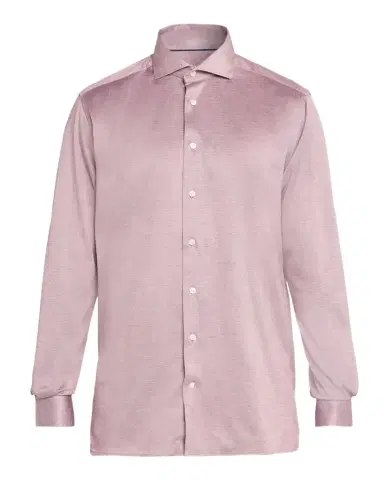 Eton Men's Contemporary Fit Filo di Scozia Knit Sport Shirt | Thumbnail 1 Eton Men's Contemporary Fit Filo di Scozia Knit Sport Shirt | Thumbnail 1