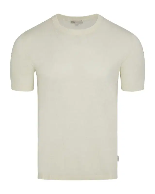 Men 's Linen Jersey Knit Short-Sleeve Shirt Men 's Linen Jersey Knit Short-Sleeve Shirt