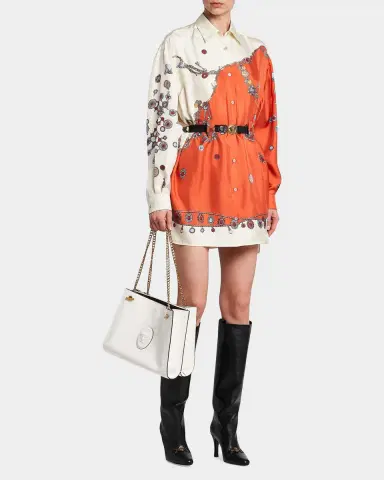 Versace Cabine Medusa Leather Shoulder Bag | Thumbnail 3 Versace Cabine Medusa Leather Shoulder Bag | Thumbnail 3