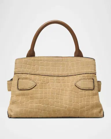 Marc Jacobs The Suede Croc Dakota Small Satchel Bag | Thumbnail 3 Marc Jacobs The Suede Croc Dakota Small Satchel Bag | Thumbnail 3