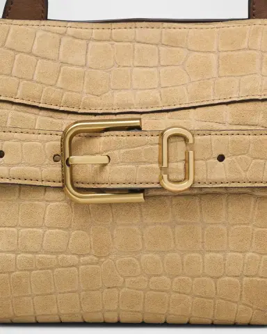 Marc Jacobs The Suede Croc Dakota Small Satchel Bag | Thumbnail 6 Marc Jacobs The Suede Croc Dakota Small Satchel Bag | Thumbnail 6
