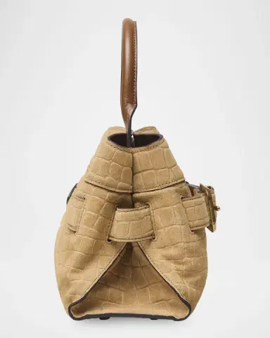 Marc Jacobs The Suede Croc Dakota Small Satchel Bag | Thumbnail 7 Marc Jacobs The Suede Croc Dakota Small Satchel Bag | Thumbnail 7