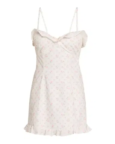 LoveShackFancy Stephania Floral Cotton Mini Dress | Thumbnail 1 LoveShackFancy Stephania Floral Cotton Mini Dress | Thumbnail 1