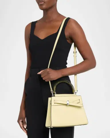 Veronica Beard Dash Belted Leather Resin Top-Handle Bag | Thumbnail 6 Veronica Beard Dash Belted Leather Resin Top-Handle Bag | Thumbnail 6
