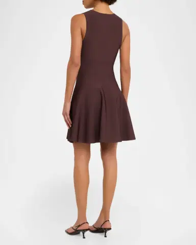 A.L.C. Sera Knit Fit-&-Flare Mini Dress | Thumbnail 3 A.L.C. Sera Knit Fit-&-Flare Mini Dress | Thumbnail 3