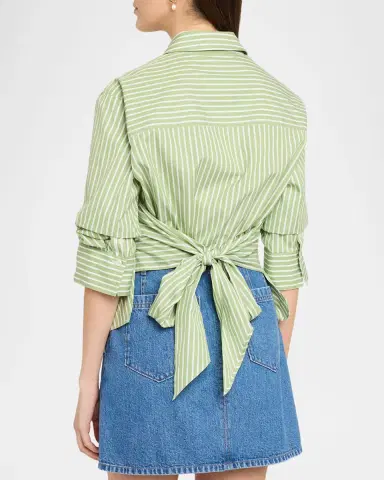 Tanya Taylor Winslet Striped Top | Thumbnail 3 Tanya Taylor Winslet Striped Top | Thumbnail 3