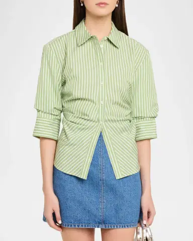 Tanya Taylor Winslet Striped Top | Thumbnail 4 Tanya Taylor Winslet Striped Top | Thumbnail 4