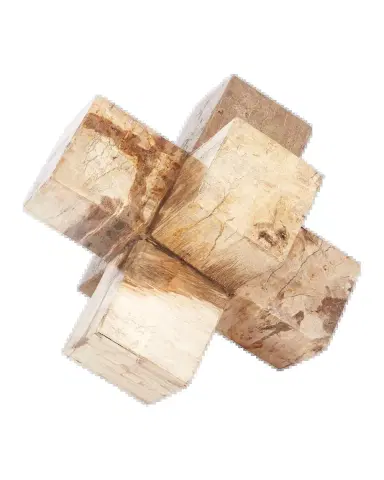Old World Design Lenox Petrified Wood Rubic Tabletop Decor | Thumbnail 2 Old World Design Lenox Petrified Wood Rubic Tabletop Decor | Thumbnail 2