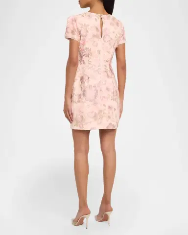 Milly Daisy Floral-Embroidered Mesh Mini Dress | Thumbnail 2 Milly Daisy Floral-Embroidered Mesh Mini Dress | Thumbnail 2
