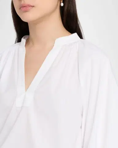 TANYA TAYLOR Marine Balloon-Sleeve Blouse | Thumbnail 5 TANYA TAYLOR Marine Balloon-Sleeve Blouse | Thumbnail 5