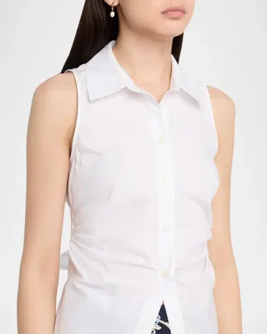 TANYA TAYLOR Hannah Tie-Back Top | Thumbnail 5 TANYA TAYLOR Hannah Tie-Back Top | Thumbnail 5