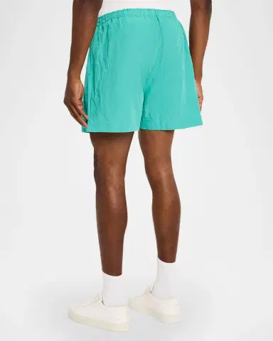 Willy Chavarria Men's Willy Woven Label Pull-On Shorts | Thumbnail 3 Willy Chavarria Men's Willy Woven Label Pull-On Shorts | Thumbnail 3