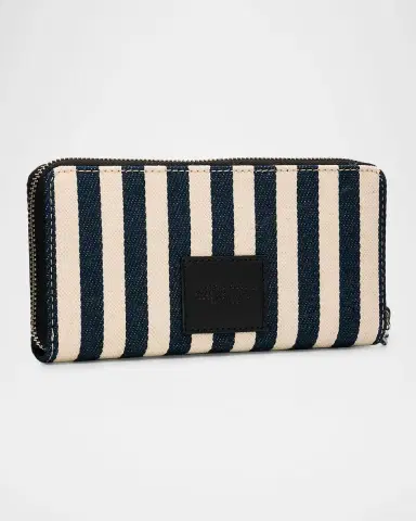 Marc Jacobs The Stripe Canvas Continental Wallet | Thumbnail 3 Marc Jacobs The Stripe Canvas Continental Wallet | Thumbnail 3
