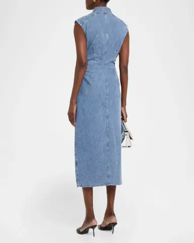 Rag & Bone Airflex Leah Slim Midi Dress | Thumbnail 2 Rag & Bone Airflex Leah Slim Midi Dress | Thumbnail 2