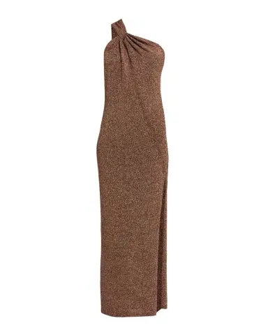 A.L.C. Mimi Metallic Asymmetric Midi Dress | Thumbnail 1 A.L.C. Mimi Metallic Asymmetric Midi Dress | Thumbnail 1