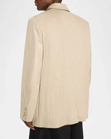 Willy Chavarria Men's Chuco Oversized Fit Blazer | Thumbnail 3 Willy Chavarria Men's Chuco Oversized Fit Blazer | Thumbnail 3