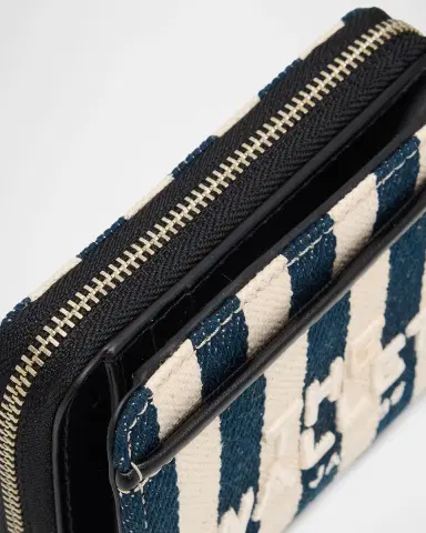 Marc Jacobs The Stripe Canvas Mini Compact Wallet | Thumbnail 5 Marc Jacobs The Stripe Canvas Mini Compact Wallet | Thumbnail 5