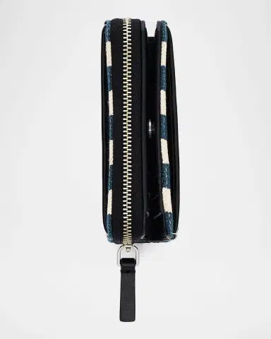 Marc Jacobs The Stripe Canvas Mini Compact Wallet | Thumbnail 6 Marc Jacobs The Stripe Canvas Mini Compact Wallet | Thumbnail 6