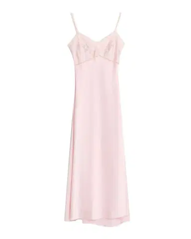 LoveShackFancy Annabeth Embroidered Satin Maxi Dress | Thumbnail 1 LoveShackFancy Annabeth Embroidered Satin Maxi Dress | Thumbnail 1