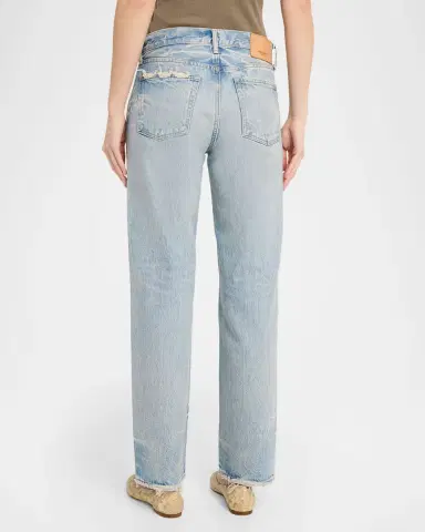 MOUSSY VINTAGE Wildwood Low-Rise Straight Jeans | Thumbnail 3 MOUSSY VINTAGE Wildwood Low-Rise Straight Jeans | Thumbnail 3