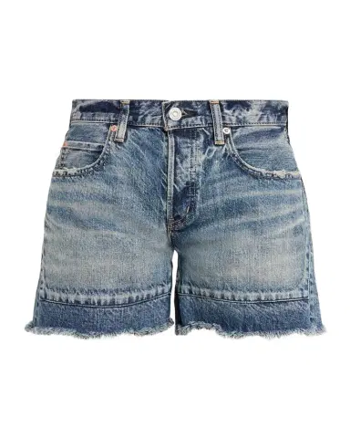 MOUSSY VINTAGE Remo Remake Frayed Denim Shorts | Thumbnail 1 MOUSSY VINTAGE Remo Remake Frayed Denim Shorts | Thumbnail 1