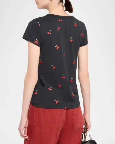 Rag & Bone All-Over Cherry Graphic Tee | Thumbnail 3 Rag & Bone All-Over Cherry Graphic Tee | Thumbnail 3