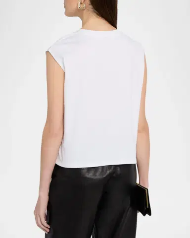 Majestic Filatures Crewneck Suprima Cotton Tank | Thumbnail 2 Majestic Filatures Crewneck Suprima Cotton Tank | Thumbnail 2