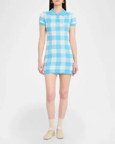 Guest in Residence Gingham Polo Dress | Thumbnail 2 Guest in Residence Gingham Polo Dress | Thumbnail 2