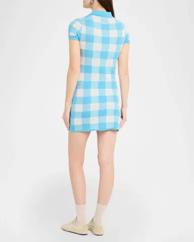 Guest in Residence Gingham Polo Dress | Thumbnail 3 Guest in Residence Gingham Polo Dress | Thumbnail 3