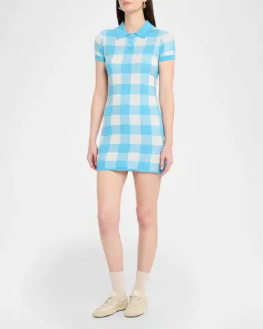 Guest in Residence Gingham Polo Dress | Thumbnail 4 Guest in Residence Gingham Polo Dress | Thumbnail 4