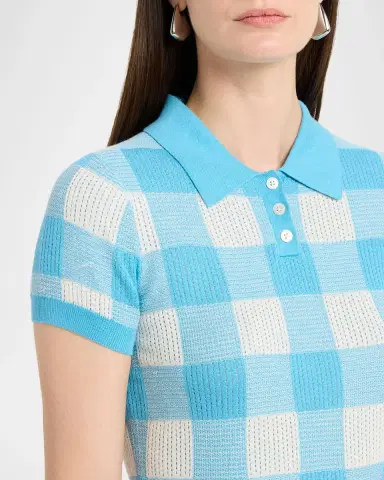 Guest in Residence Gingham Polo Dress | Thumbnail 5 Guest in Residence Gingham Polo Dress | Thumbnail 5
