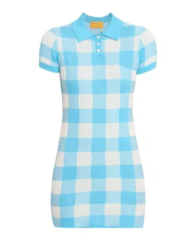 Guest in Residence Gingham Polo Dress | Thumbnail 1 Guest in Residence Gingham Polo Dress | Thumbnail 1