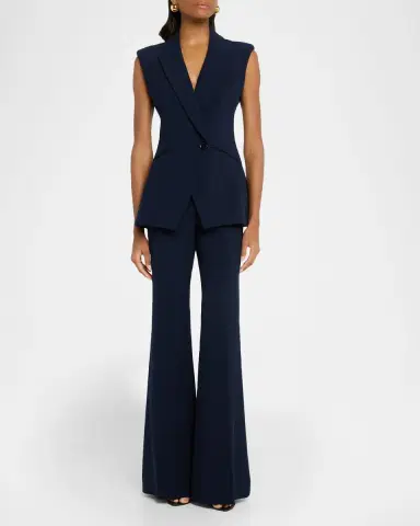 Veronica Beard Arden Flare Pants | Thumbnail 2 Veronica Beard Arden Flare Pants | Thumbnail 2