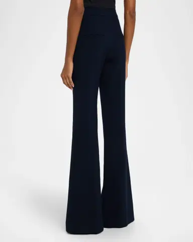 Veronica Beard Arden Flare Pants | Thumbnail 3 Veronica Beard Arden Flare Pants | Thumbnail 3