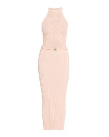 Chiara Boni La Petite Robe Niko Belted Knit Bodycon Halter Midi Dress | Thumbnail 1 Chiara Boni La Petite Robe Niko Belted Knit Bodycon Halter Midi Dress | Thumbnail 1