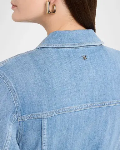 Kobi Halperin Becca Washed-Denim Self-Belt Utility Jacket | Thumbnail 5 Kobi Halperin Becca Washed-Denim Self-Belt Utility Jacket | Thumbnail 5