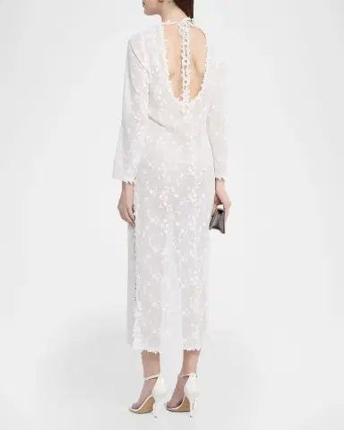 Kobi Halperin London Floral Lace Coverup Dress | Thumbnail 3 Kobi Halperin London Floral Lace Coverup Dress | Thumbnail 3