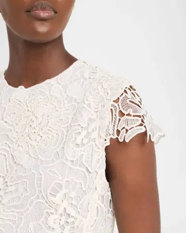 SIMKHAI Novelle Lace Mini Dress | Thumbnail 5 SIMKHAI Novelle Lace Mini Dress | Thumbnail 5