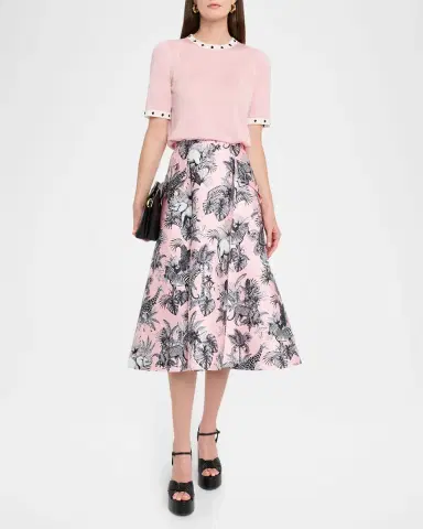 Maison Common African Adventure Pocket A-Line Midi Skirt | Thumbnail 2 Maison Common African Adventure Pocket A-Line Midi Skirt | Thumbnail 2