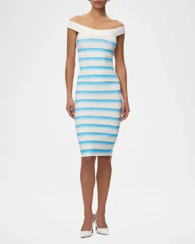 Hervé Léger The Jessi Banded Ombre Top | Thumbnail 2 Hervé Léger The Jessi Banded Ombre Top | Thumbnail 2