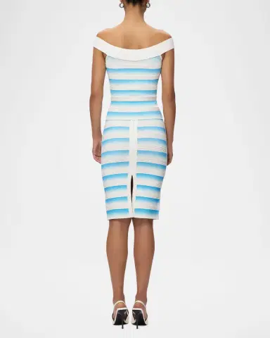 Hervé Léger The Jessi Banded Ombre Top | Thumbnail 3 Hervé Léger The Jessi Banded Ombre Top | Thumbnail 3