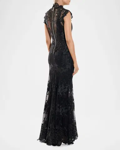 ZHIVAGO Stolen Dreams Sheer Lace Mermaid Gown | Thumbnail 2 ZHIVAGO Stolen Dreams Sheer Lace Mermaid Gown | Thumbnail 2
