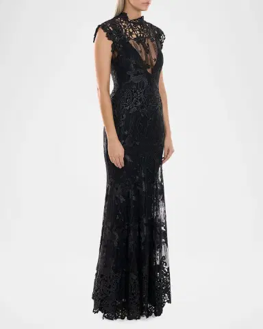 ZHIVAGO Stolen Dreams Sheer Lace Mermaid Gown | Thumbnail 3 ZHIVAGO Stolen Dreams Sheer Lace Mermaid Gown | Thumbnail 3