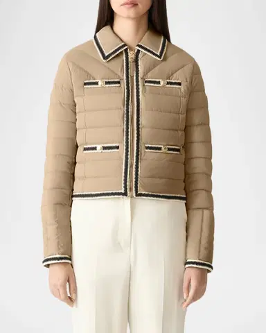 Mackage Petunia Crochet-Trim Down Jacket | Thumbnail 3 Mackage Petunia Crochet-Trim Down Jacket | Thumbnail 3