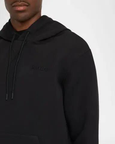 Mackage Men 's Kolton Double-Face Jersey Logo Hoodie | Thumbnail 4 Mackage Men 's Kolton Double-Face Jersey Logo Hoodie | Thumbnail 4
