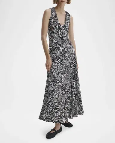 Rag & Bone Sinead Printed Silk-Blend Maxi Dress | Thumbnail 2 Rag & Bone Sinead Printed Silk-Blend Maxi Dress | Thumbnail 2