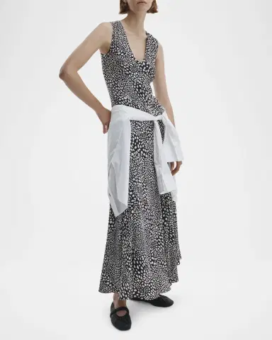 Rag & Bone Sinead Printed Silk-Blend Maxi Dress | Thumbnail 4 Rag & Bone Sinead Printed Silk-Blend Maxi Dress | Thumbnail 4